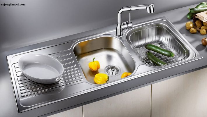 chậu rửa inox hàn quốc
